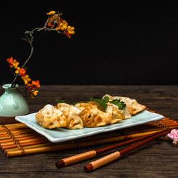 Raviolis grillés aux légumes